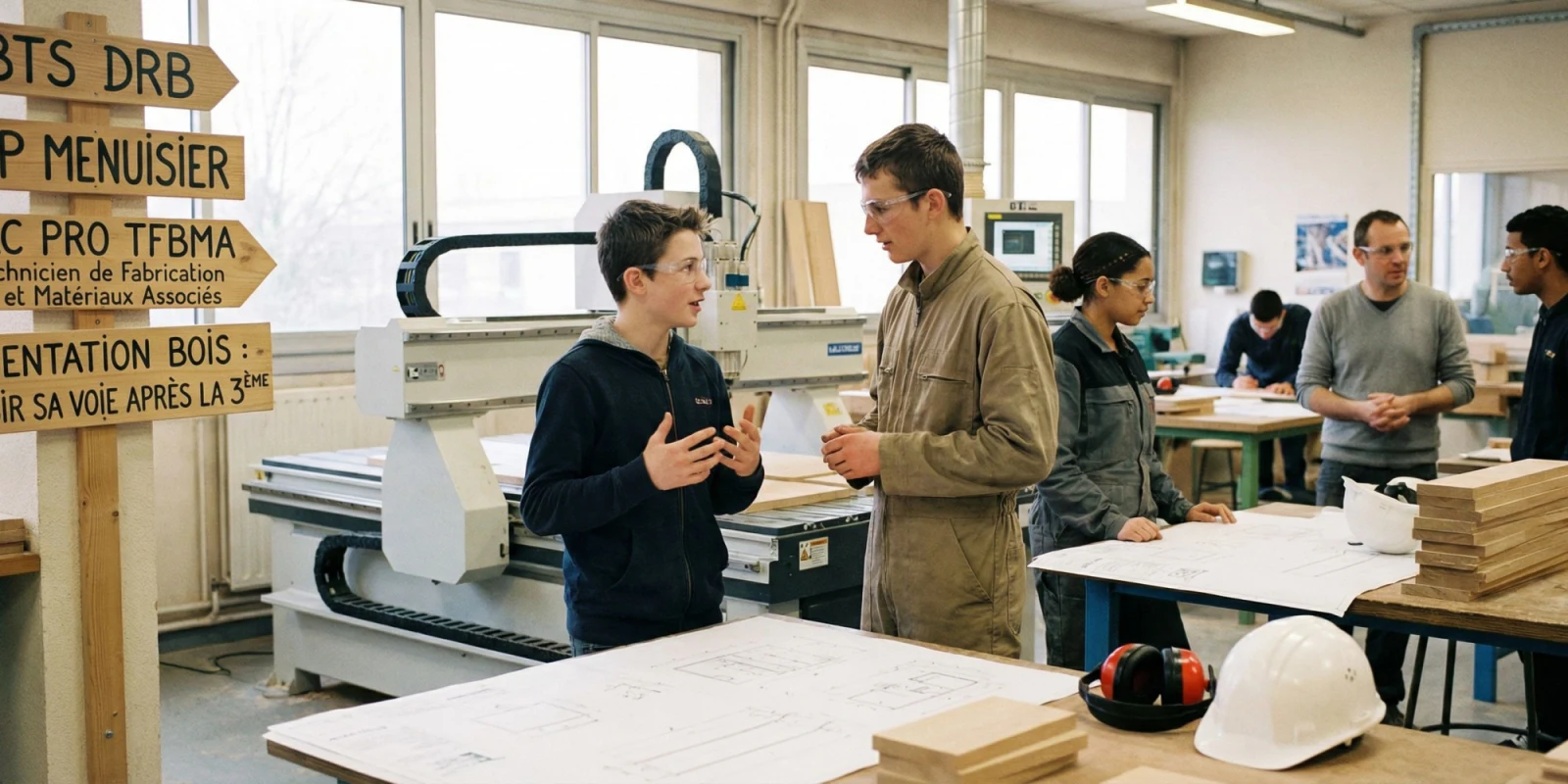 Orientation après la 3ème : Réussir en Bac Pro TFBMA Technicien de Fabrication Bois