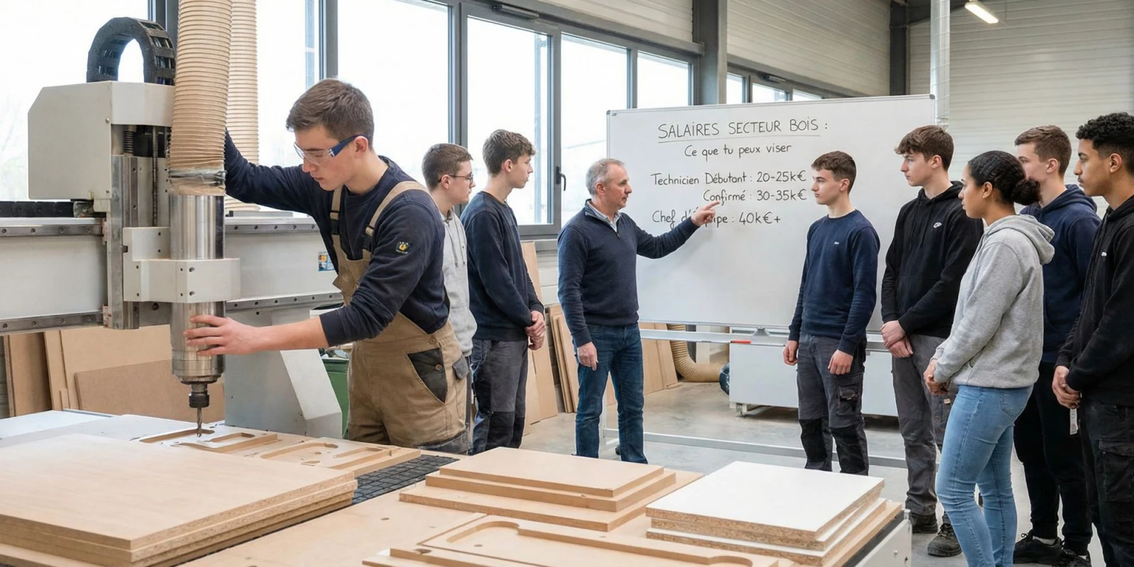 Salaire en Bac Pro TFBMA : Rémunération, Évolution et Perspectives dans le Bois